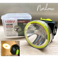 Senter kepala luby 45 watt L-2881 baterai 10000 mah