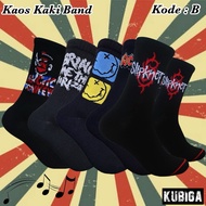 Oldschool Band Socks - Patterned Socks - Code B