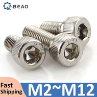 Nickel Plating Grade 12.9 Hex Socket Head Cap Screw Bolts M2 M2.5 M3 M4 M5 M6 M8 M10 M12