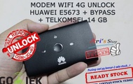 MODEM WIFI MIFI 4G TELKOMSEL HUAWEI E5673 E5673S UNLOCK GSM BOLT BYPAS