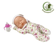 Búp bê em bé sơ sinh kèm bình sữa - giao màu ngẫu nhiên