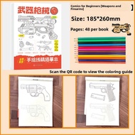 Childrens Engineering Car Digger Line Drawing Coloring Book 3 Year Old Baby Focused Drawing Little C