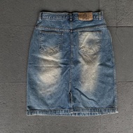 Ben Davis Black Label Denim Skirt