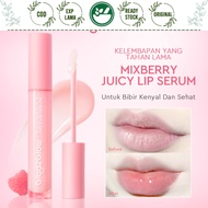 GLAD2GLOW LIP SERUM MIXBERRY Juicy LIP SERUM LIP OIL LIP MOISTURIZER PLUMPY NUTRITION LIP TEXTURE LI