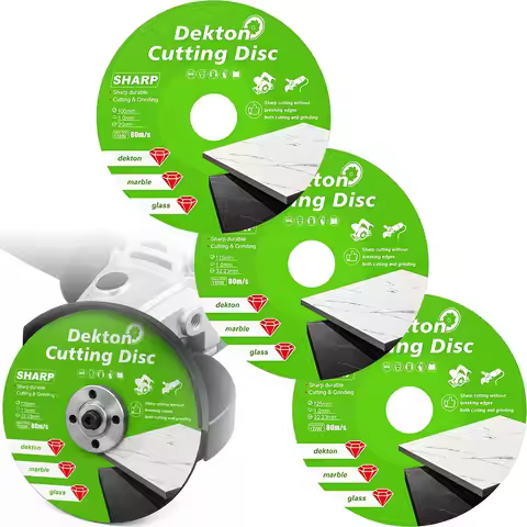 Diamond Cutting Disc 100/115/125mm for Dekton Marble Glass Tile Ultra-Thin 1.0mm Sharp Cut & Grind S
