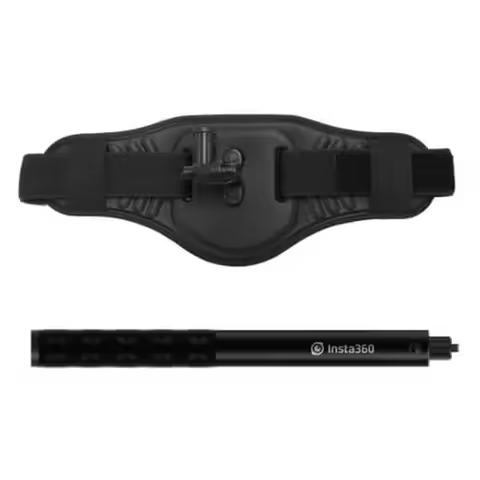 Original Insta360 ONE RS X4 X3 X2 Ace invisible Selfie Stick/Back Bar Waist Strap For Insta360 GoPro
