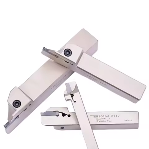 TTER TTEL1010 1212 1616 2020 TTER2525-2-3 CNC Lathe Machining Cutting Groove Tool Holder for TDC2/3 