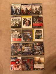 PS3 Game ps4 xbox switch wii gta nba street fight metal gear assassin creed uncharted modern warfare
