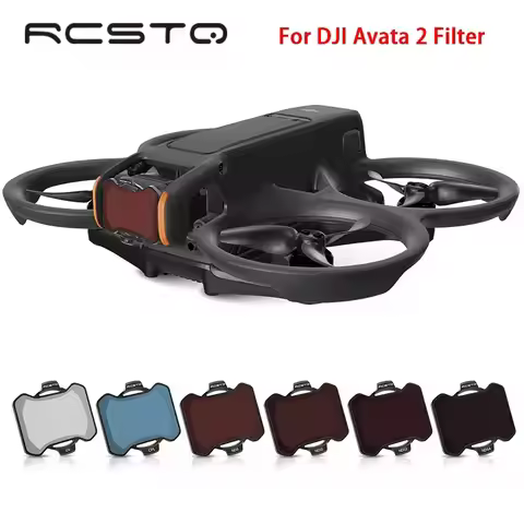 RCSTQ ND Filter For DJI Avata 2 Optical Glass Lenses Adjustable Filter Set ND8 ND16 ND32 ND64 UV CPL