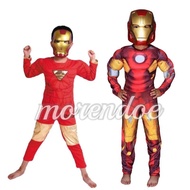 Ironman Kids Marvel Superhero Boy Costume READY STOCK