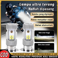 LED Motorcycle Headlight 2 Sides DC M5 H6 Universal Motorcycle Headlight Bulb Super Bright White