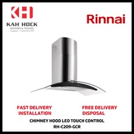 RINNAI RH-C209-GCR CHIMNEY HOOD LED TOUCH CONTROL - 1 YEAR MANUFACTURER WARRANTY + FREE DELIVERY