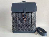 💕折扣 💕低調奢華耐磨耐髒深藍Alpin MM後背包|Goyard Alpin MM Backpack|