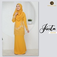 Habibi Boutique | Kurung Moden Juwita | Mustard