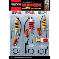 MONOSHOCK SUPRIMO MONOSHOCK With tank 360* Adjustable  Monoshock Y15 Monoshock LC135 Monoshock RS150