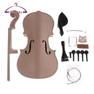 [deevoka] Violin Set Kit DIY  Violin Wood Unfinished Violin 4/4 Instrument Music