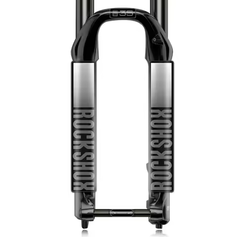 1Set 2D Flat Roshox XC35 Mountain Bike Front Fork Sticker Multicolor Black/White Dark Grey Bright Or