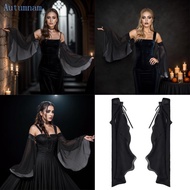 AUTU 2pack Themed Event Arm Sleeves Stretchable Flower Oversleeves Chiffons Sleeves for Ceremonies a