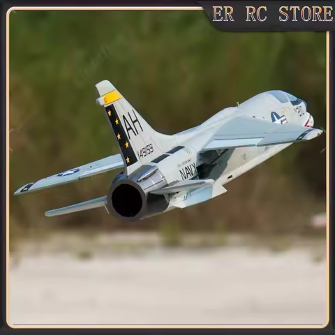 Freewing 64mm F-8e Crusader Ducted Fan Military Scale RC Plane New Livery ARF Hobby Aircraft for Int