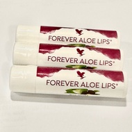 (3 Pcs)  Aloe Lip Balm Forever Living Products FLP Singapore for Dry, Crack, moisturise lips