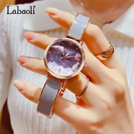 Labaoli Labaoli watch female niche temperament female watch female watch simple waterproof quartz wa