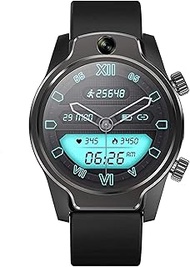 LAISHEWEI Smart Watch Outdoor Sports Watch 1.69 Inch HD Round Screen 4G Dual Camera Face Recognition 32G Suitable for Everyone