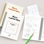 Basic A5 Storyboard Note Notebook Size A5