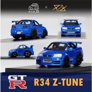 YM MODEL X ERA Q 1/64 RESIN R34 BAYSIDE BLUE