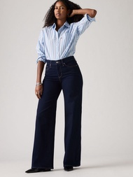 กางเกงยีนส์ผู้หญิง Levis® Womens 318 Shaping Wide-Leg Jeans