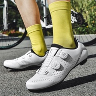 Cycling Shoes for Men Women, Breathable Anti-Slip MTB Bicycle Shoes, Professional Mountain Bike Snea