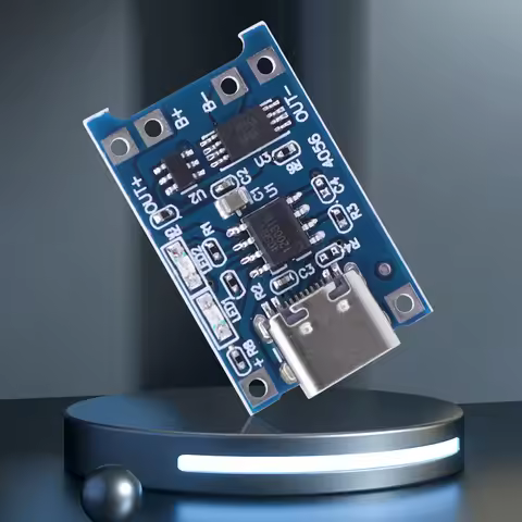 TP4056 Lithium Battery Charger Module Type C Battery Charging Board Micro USB 4.5V-5V for Lithium Ba