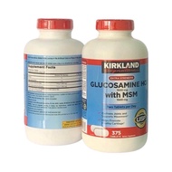 ( Date 2027) Viên khớp Glucosamine HCl 1500mg With MSM 1500mg Kirkland lọ 375 viên Mỹ