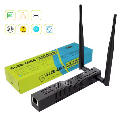 SMLIGHT SLZB-06/M/P10 Zigbee 3.0 to Ethernet,USB,and WiFi gateway coordinator with PoE,works with Zi