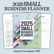2025 Small Business Planner, Planner, Digital Planner, Printable Planner, Planner for Goodnotes, Bud