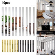 Long Strip Acrylic Mirror Wall Stickers for Elegant Look (73 characters)
