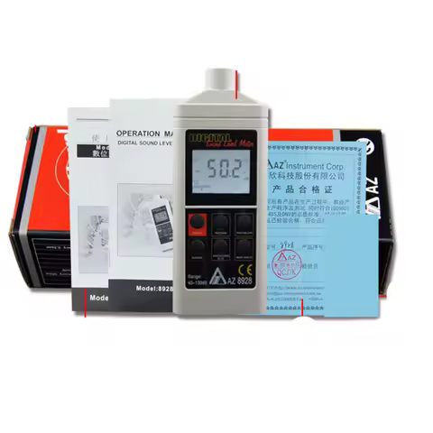 Professional AZ8928 Digital Sound Level Meter 40-130dB Range Handheld Digital Noise Meter