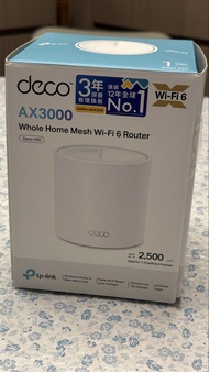 TP-Link Deco AX3000 Whole Home Mesh Wi-Fi 6 Router X50