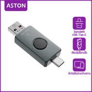 ASTON USB3.0 Flash Drives Type-C แฟลชไดร์ฟType C Pendrive 128GB 2 IN 1 Handy Drive High Speed Flashd