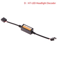 BeautyBoostT LED CANbus Decoder ไฟหน้ารถยนต์ข้อผิดพลาดฟรี RESISTOR H1 H3 H4 H7 H9 H11 ADAPTER