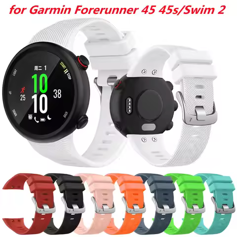 high quality Silicone Strap For Garmin Swim 2 Smart Watch band Sport Wristband for Garmin Forerunner