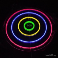 Suction Cup Text LED Dart Board Decorative Light Atmosphere Light Neon Light Bar Replaceable Cross-B