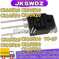 1-5PCS CS24N50 CS24N60 CS25N50 CS28N50 CS38N30 CS40N20 CS50N20 CS60N20 CS65N25 TO-3P Transistor mos 