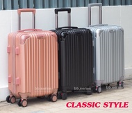 (ส่งไว) (ราคาถูก) CLASSIC STYLE กระเป๋าเดินทางล้อลาก กระเป๋าเดินทาง น้ำหนักเบา ขนาด 20 25 29 นิ้ว และ รุ่น กระเป๋าขนาดเล็ก 14 นิ้ว