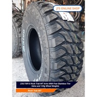 235/75R15 Rock Trak MT Arivo With Free Stainless Tire Valve and 120g Wheel Weights