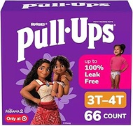 Pull-Ups Girls' Learning Designs Training Pants - Size 3T-4T - 66ct White