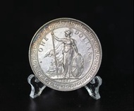 1897年香港貿易銀元(又名站洋)已經歷127年歷史的銀幣，站洋，英國貿易銀元，香港貿易銀幣，壹圓銀幣，貿易銀靚品相！歷史痕跡，極具收藏價值！