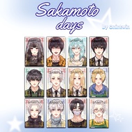 Photocard Sakamoto Days by onintwin / keychain Sakamoto days / Anime