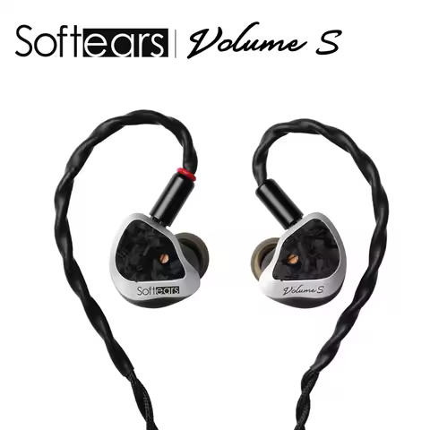 Softears Volume S Earphones 1DD+1Passive DD+2BA with 3.5mm/4.4mm Interchangeable