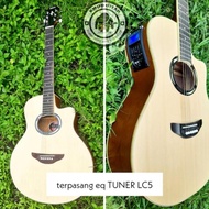 ORIGINAL gitar akustik elektrik yamaha apx 500ii eq LC TUNER custom