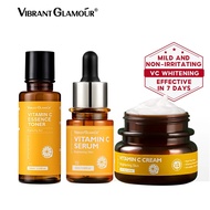 VIBRANT GLAMOUR VC Skin Care Set 3-Pack VC Cream+VC Essence+VC Toner